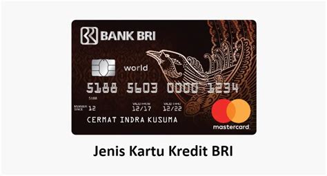 Jenis Kartu Kredit Bri Limit Bunga Dan Syarat