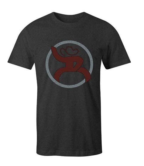 Hooey Rt1506ch Hooey Mens Rough 20 Charcoal T Shirt A Bit Of Tack