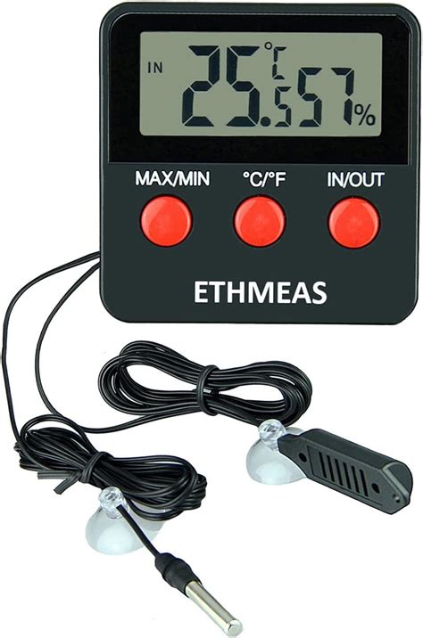 Amazon Ethmeas Digital Thermometer And Hygrometer For Reptiles