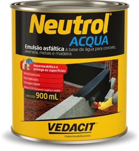 Neutrol Acqua Tinta Asfaltica Ml Vedacit Original Otto Baumgart