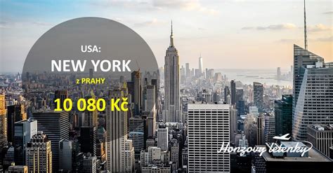 New York Z Prahy S Kufrem Honzovy Letenky