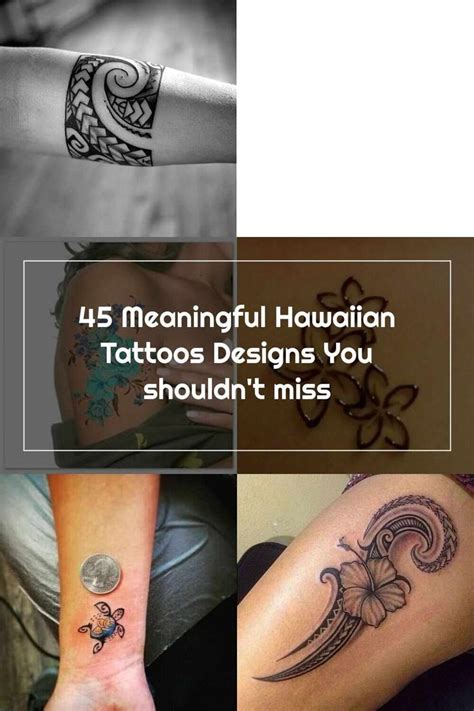 Hawaiian Tattoo 45 Meaningful Hawaiian Tattoos Designs You shouldn't miss