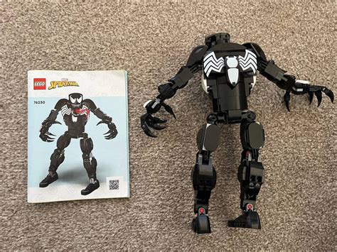 Lego Marvel 76230 Venom Figure No Box Instructions Included Ebay