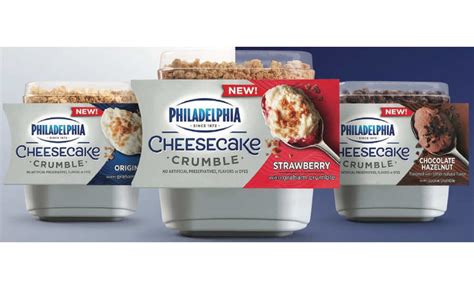 Kraft Debuts Single-Serve Philadelphia Cheesecake Crumble Desserts ...