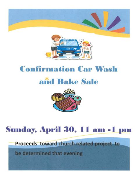 Car Wash & Bake Sale at Village Church - Village of Bayville NY