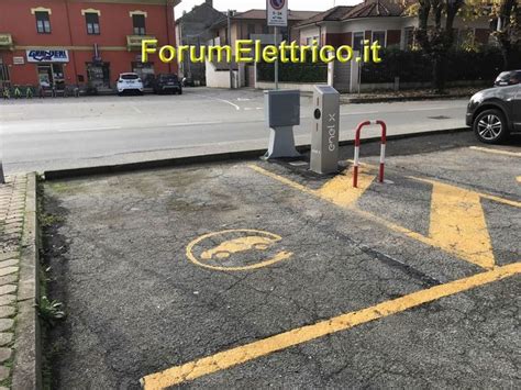 Colonnina Enel X Kw Gattinara Vc Piazza Formigoni