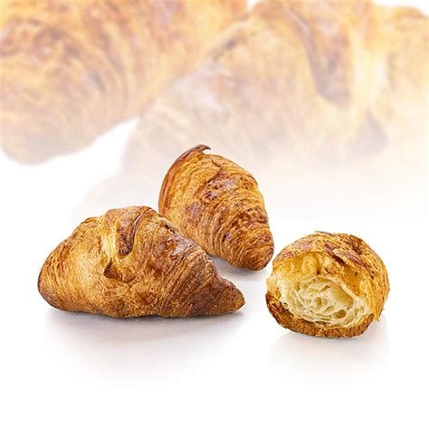 Mini Croissant De Mantequilla 4 Kg 160 X 25 G Carton Tk