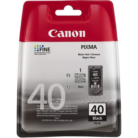 Canon PG 40 Cartucho Original Negro