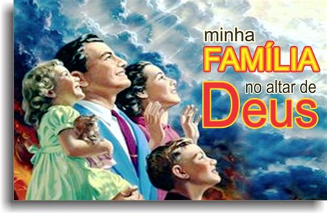 Envelope Minha Fam Lia No Altar De Deus Elo