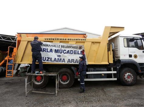 Karla mücadele için 150 kişilik ekip