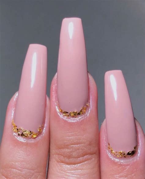 Pink Nail Designs With Glitter