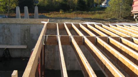 How To Install Floor Joist Blocking Beams