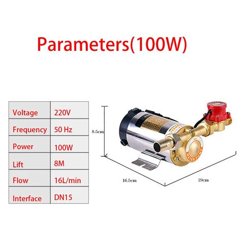 Household Mute Booster Pump With Automatic Flow Switch Solar Energy