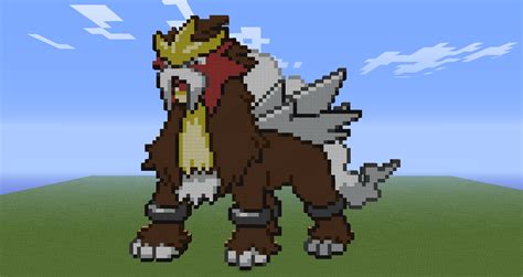 Minecraft Entei By Kurodrago On Deviantart