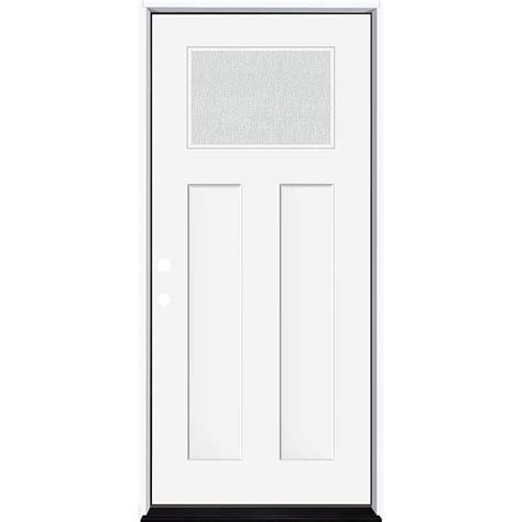 Steves Sons Legacy 36 In X 80 In 1 4 Toplite Rain Glass RHIS Primed