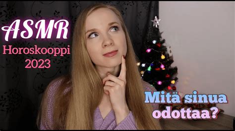 Asmr Suomi💤 Horoskooppi 2023 Paaljoon Kuiskailua😍kuuntele Ja Nukahda💤