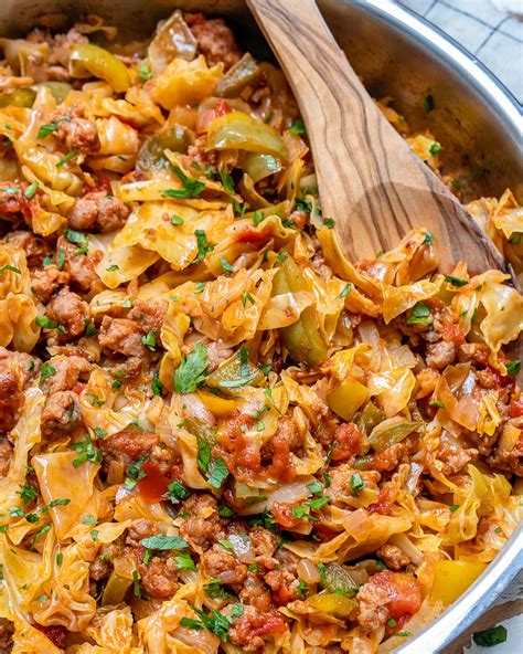 Easy One Pan Beef Cabbage Skillet Artofit