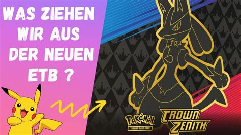 G Nnt Zenit Der K Nige Etb Endlich Pokemon Crown Zenith Swsh Opening