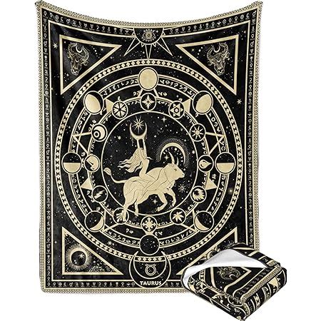 Amazon Taurus Zodiac Blanket Taurus Zodiac Gifts For Women Moon