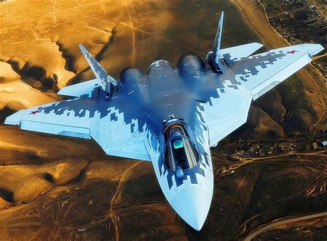 Sukhoi Su-57 Multirole Stealth Aircraft - Jet Battle