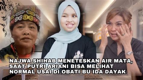 Najwa Shihab Meneteskan Air Mata Saat Putri Ariani Bisa Melihat Normal