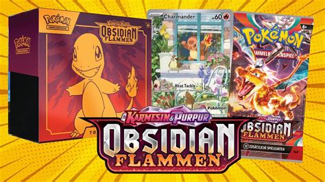 Alle Infos Zum Neuen Set Pokemon Karmesin Purpur Obsidian Flammen