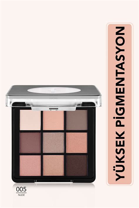 Flormar Mat Işıltılı Kremsi Far Paleti Eye Shadow Palette 005 Nude Dude 8682536048477