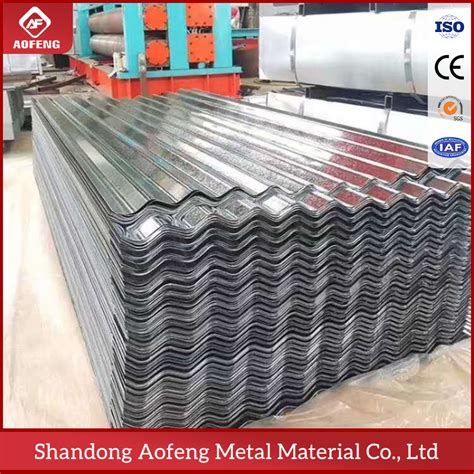 X Galvanized Corrugated Sheet Metal Price Zinc Roofing Sheet Steel