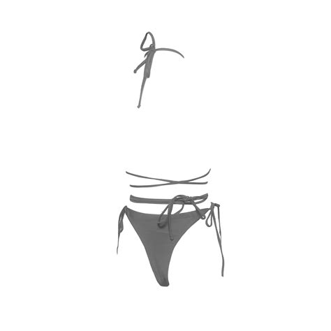 Bathing Suit For Women Women S Swimwear Tankini Set Bikini Style Neck Tie Side Adjustable With