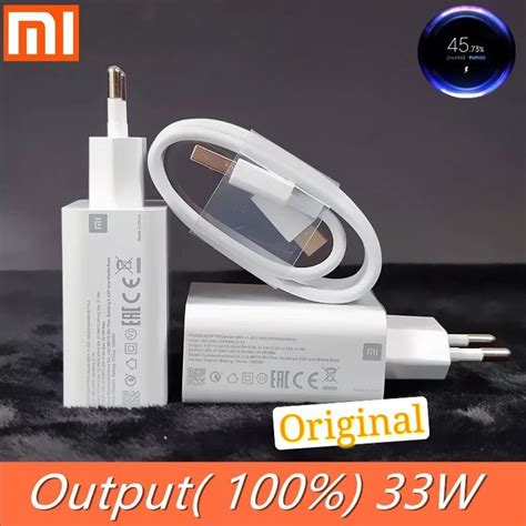 Xiaomi Poco X Pro Charger W Eu Fast Turbo Charge A Type C Cable For