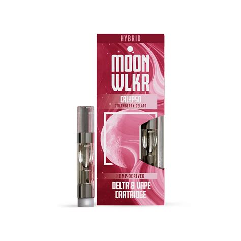 Delta 8 1g Vape — Strawberry Gelato Moonwlkr