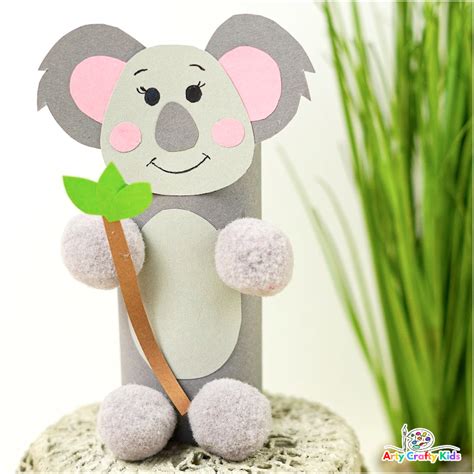 Paper Roll Koala Craft - Arty Crafty Kids