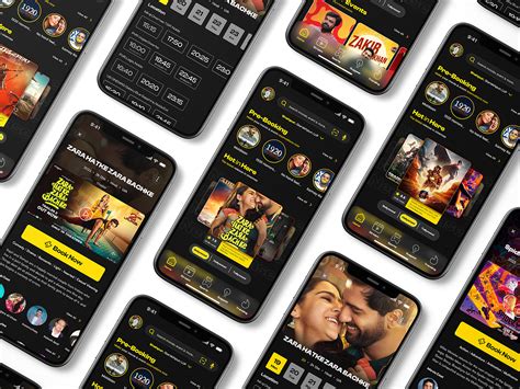 Ciné Luxe Movie Ticket Booking App By Saurabh Kushwaha On Dribbble