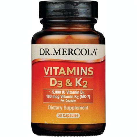 Dr Mercola Vitamins D K Caps Swanson