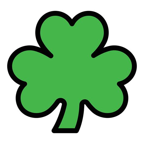 Clover decoration icon color outline vector 15067736 Vector Art at Vecteezy