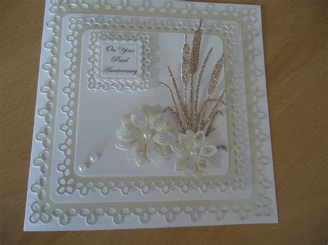 Pearl Wedding Anniversary Card for Wife/husband/mum&dad/friends Etc. Free Delivery to UK - Etsy