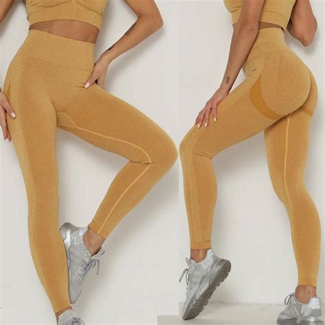 Women High Waist Tiktok Leggings Ruched Anticellulite Push Up Yoga