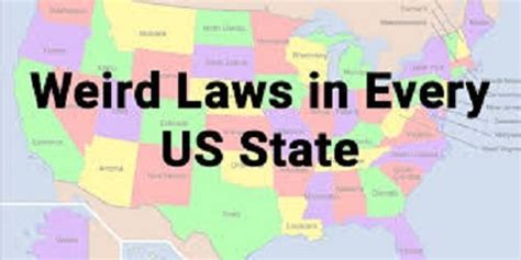 Weird State Laws