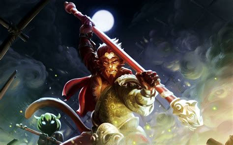 1920x1200 Monkey King Dota 2 Background Monkey King Dota 2 Defense