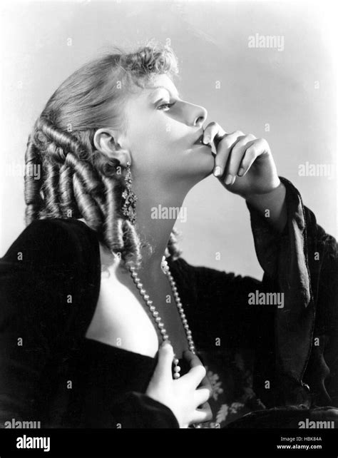 Romance Greta Garbo Portrait By George Hurrell 1930 Stock Photo Alamy