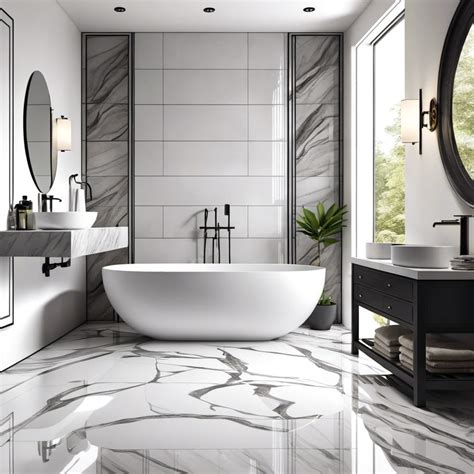 20 Elegant Marble Floor Bathroom Ideas: Design Inspiration for Your Home