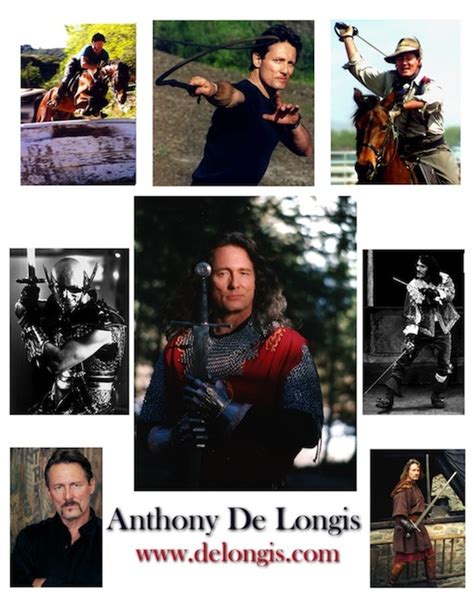 Action Photo Montage of Anthony De Longis