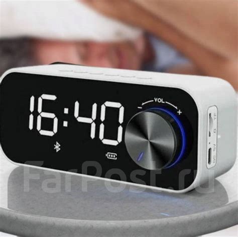 Портативная Bluetooth колонка с часами, новый, в наличии. Цена: 1 680 ...
