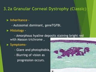 Corneal dystrophy by_dr.adnan | PPT