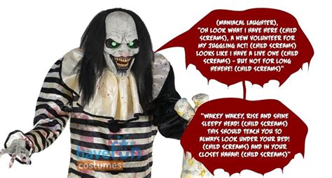 Sweet Dreams Clown Animated Prop 7 Evil Scary Animatronic Halloween