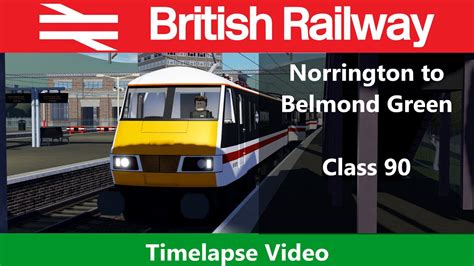 Roblox British Railway Norrington Belmond Green Class 90 YouTube