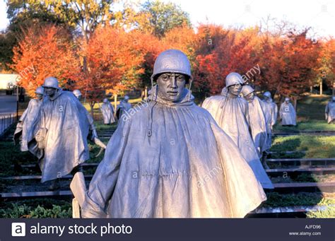 Korean War Memorial in Washington, D.C Stock Photo - Alamy