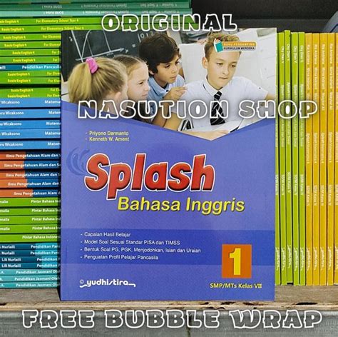 Jual Buku Splash Bahasa Inggris Kelas 1 Vii 7 Smp Yudhistira