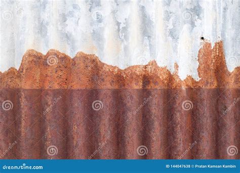 Rusty Zinc Background Grunge Rust And Corrosion Background Texture