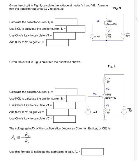 Solved Below Is An Npn Transistor In Fig 1 Connect Two Dc